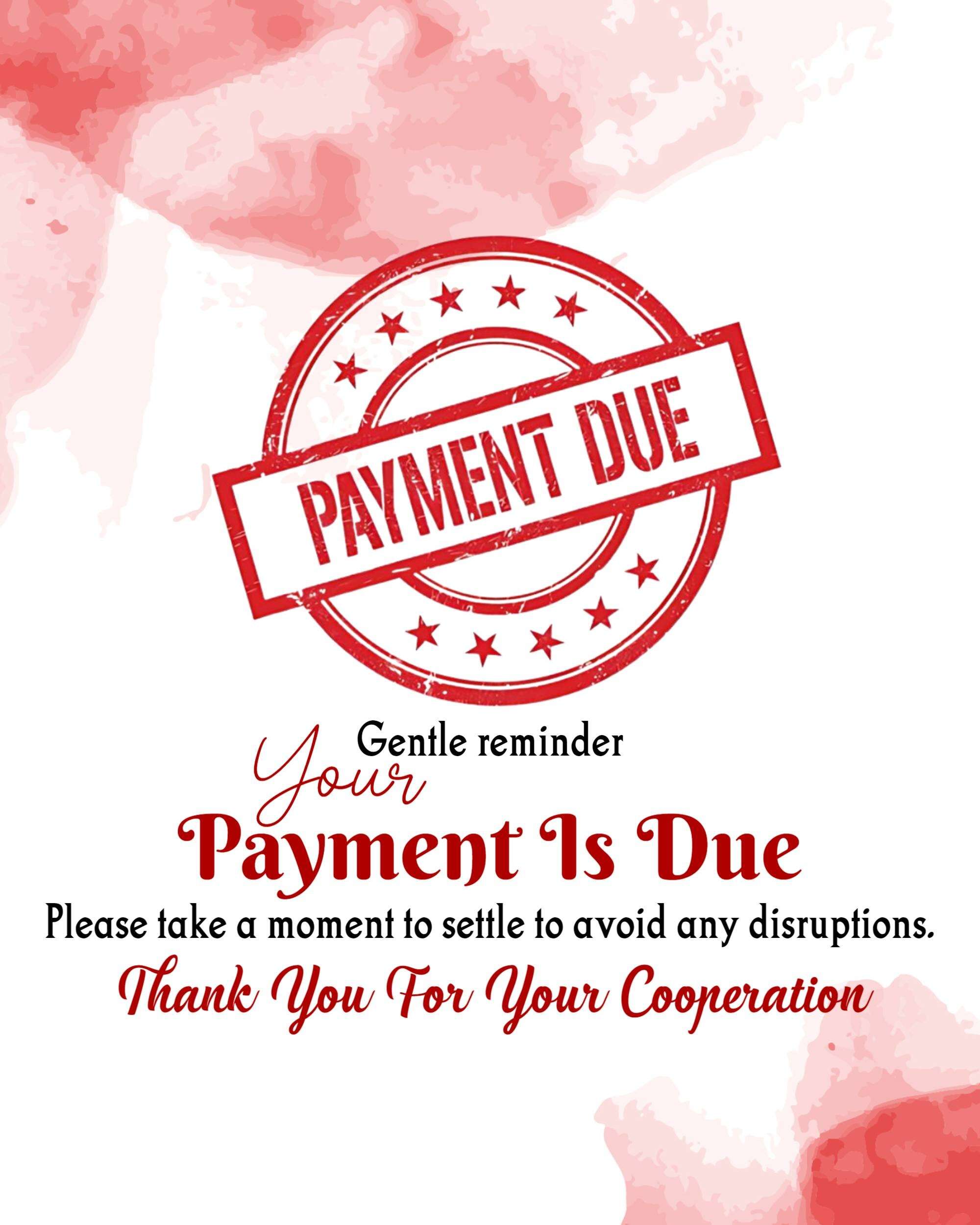 Payment Reminder